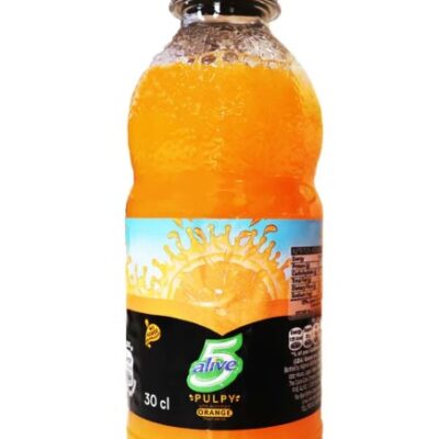 5 Alive Pulpy Orange in Yin Yang Express, a Chinese QSR in Lagos